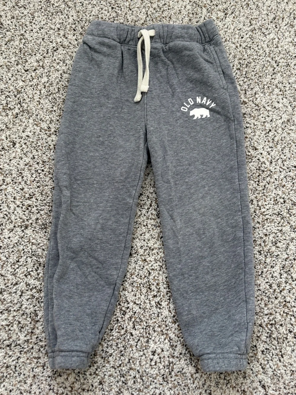 Old Navy Toddler Logo-Graphic Jogger Sweatpants, Gray, 3T